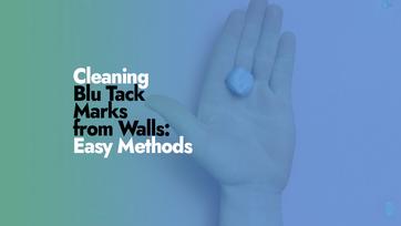 How To Remove Blu Tack Stains From Wall