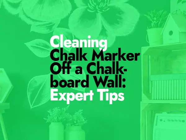 How to remove chalk marker stain from chalk wall? Vinegar did not work. :  r/CleaningTips