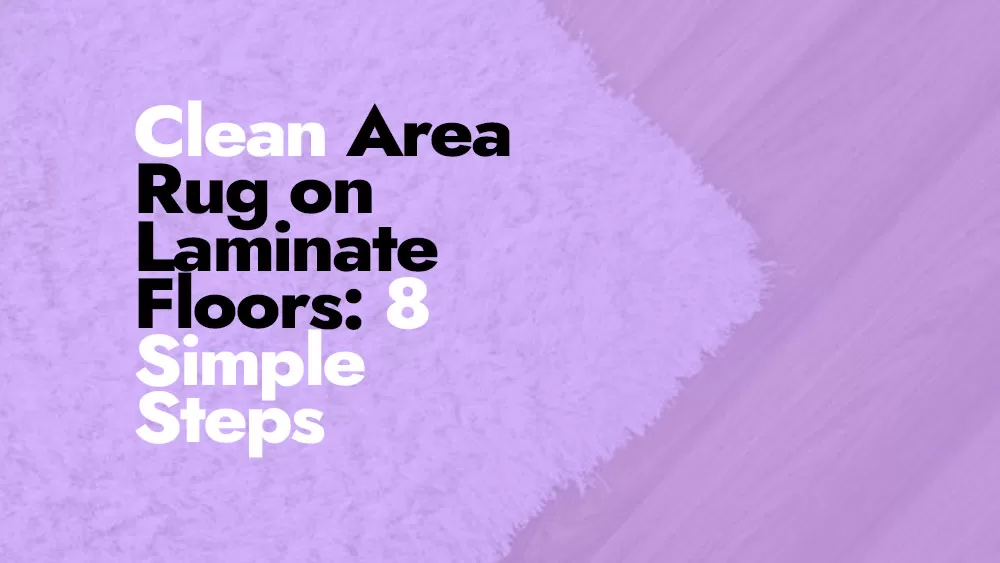 Steps to Cleaning Area Rug on Laminate Floors