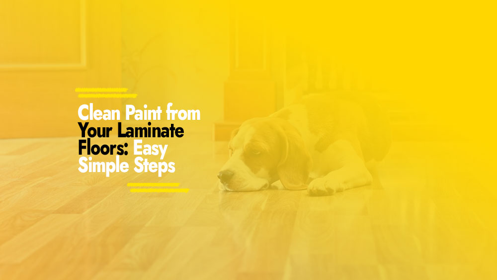Cleaning Paint from Laminate Floors