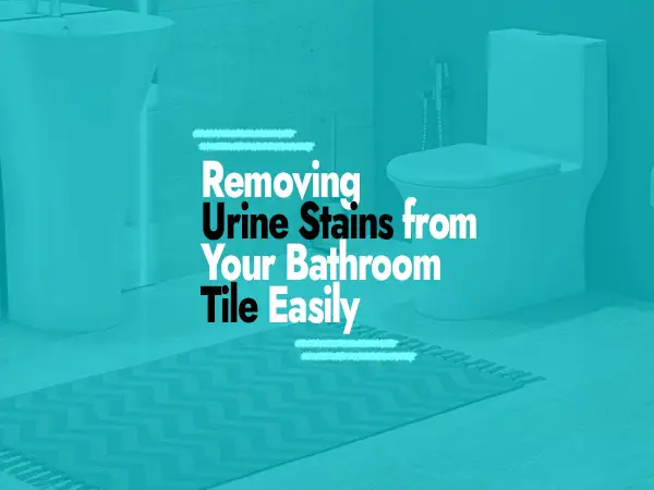 How to Remove Urine Stains from Bathroom Tile