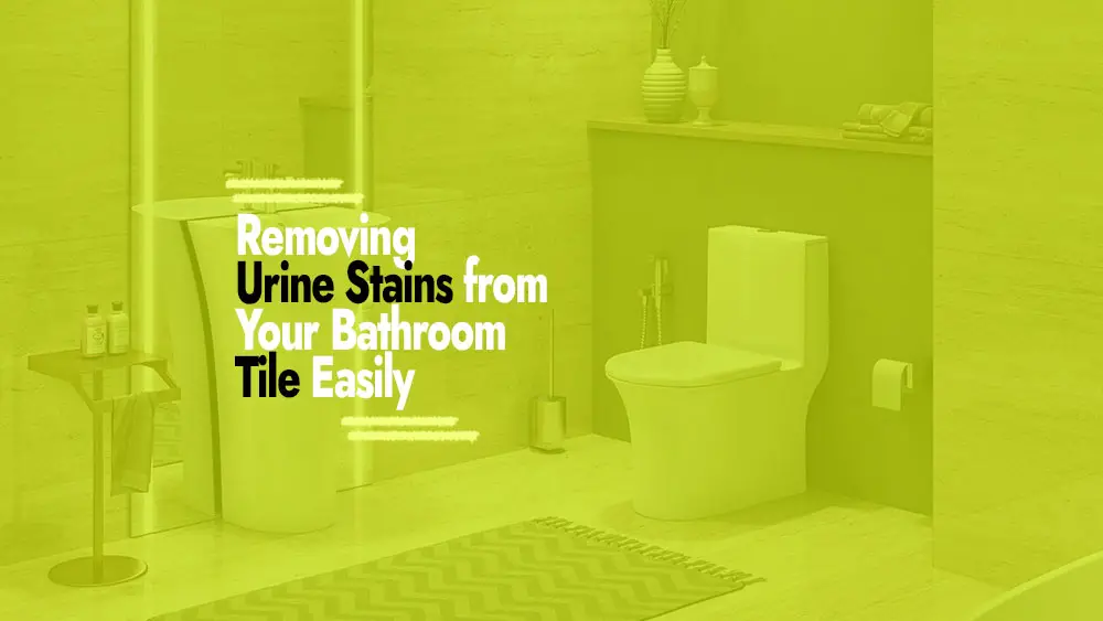 Removing Urine Stains from Bathroom Tile