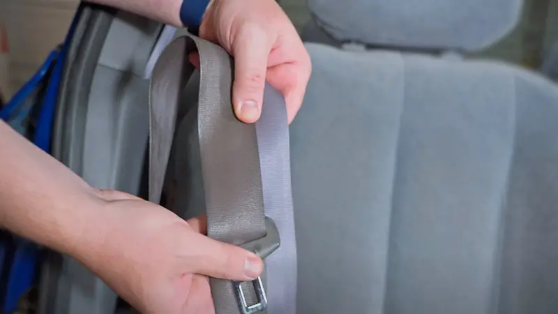 Best way to clean vomit from car seat straps