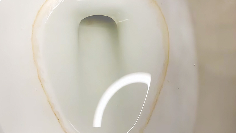 How to get rid of toilet bowl ring stain