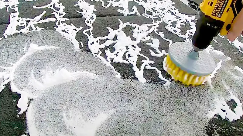 Using Shaving Cream to Clean Boat Carpet
