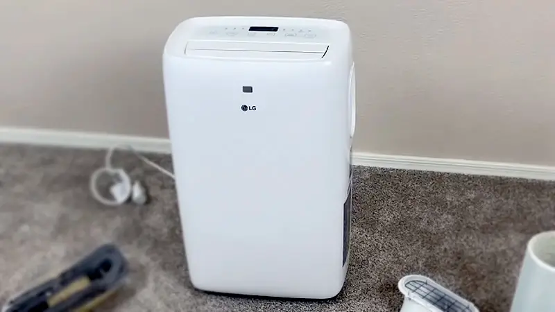 Clean Filter on Lg Portable Air Conditioner