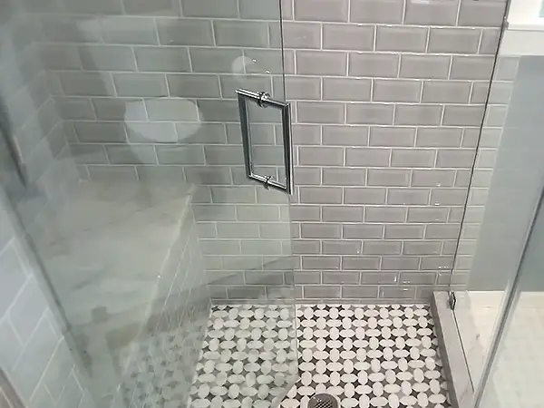 How to clean frosted glass shower doors
