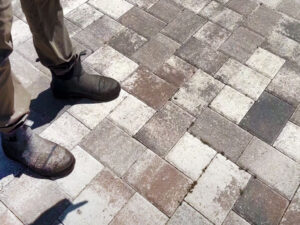 How to clean pavers without power washing