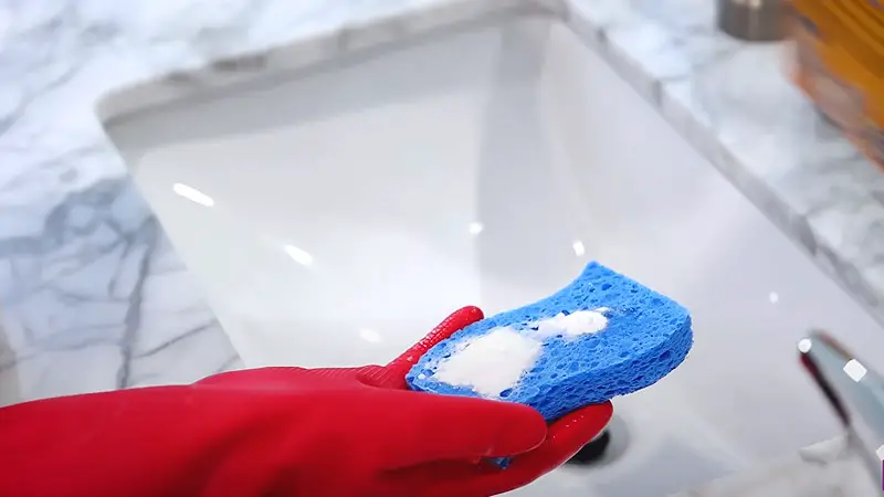 How to get rid of sludge in bathroom sink