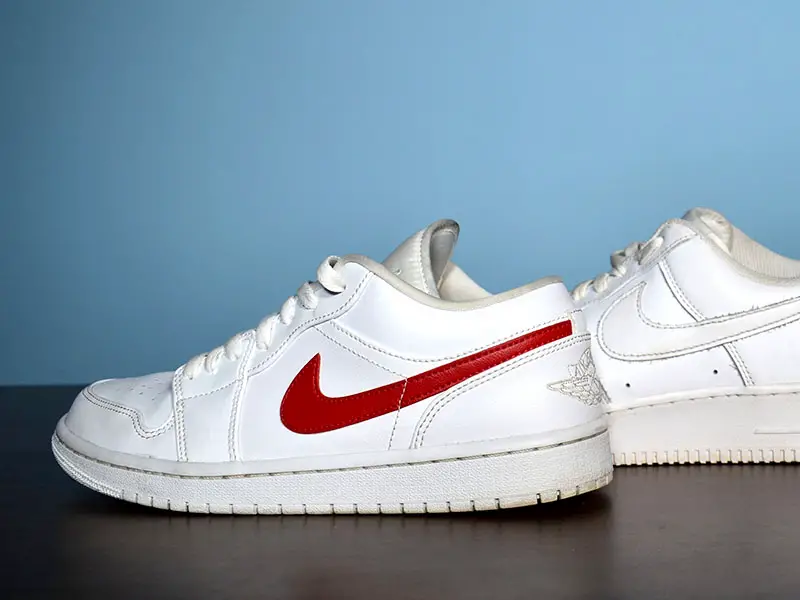 Clean Air Force Ones at Home