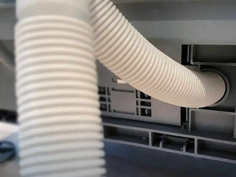 Clean Dishwasher Drain Hose without Removing it